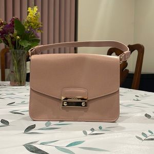 Pinky nude Furla handbag
